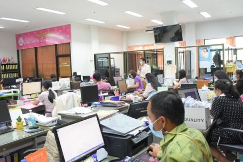 พมจ.พัทลุง พบปะเจ้าหน้าที่ในหน่วยงาน