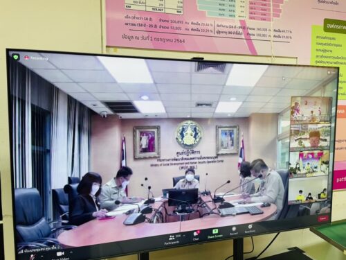 พมจ.พัทลุง ร่วมประชุมแก้ไขกระบวนงานการช่วยเหลือเงินสงเคราะห์ผู้ประสบปัญหาทางสังคม