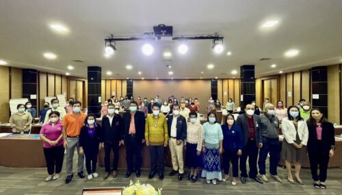 สนง.พมจ.พัทลุง จัดประชุมโครงการพัฒนาศักยภาพองค์การสวัสดิการสังคมในการเขียนโครงการและเวทีระดมความคิดเห็นเพื่อให้ได้โครงการเชิงประเด็นและเชิงพื้นที่ ประจำปี 2566
