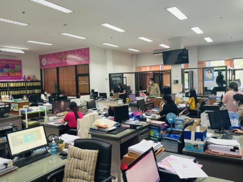 พมจ.พัทลุง พบปะเจ้าหน้าที่ในหน่วยงาน