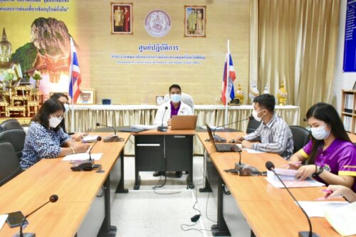 พมจ.พัทลุง ประชุมข้าราชการและเจ้าหน้าที่ในหน่วยงาน ครั้งที่ 3/2565