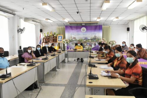 พมจ.พัทลุง ร่วมประชุมคณะอนุกรรมการพัฒนาฝีมือแรงงานและประสานงานการฝึกอาชีพแห่งชาติ (กพร.ปจ) ครั้งที่ 1/2565