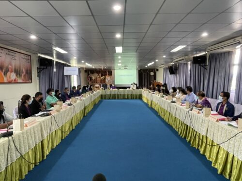 สนง.พมจ.พัทลุง จัดประชุมคณะอนุกรรมการส่งเสริมและพัฒนาคุณภาพชีวิตคนพิการประจำจังหวัดพัทลุง ครั้งที่ 3/2565