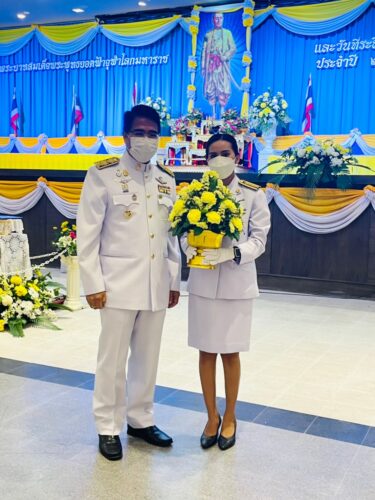 พมจ.พัทลุง ร่วมงานรัฐพิธี “วันระลึกพระบาทสมเด็จพระนั่งเกล้าเจ้าอยู่หัว พระมหาเจษฎาราชเจ้า” ประจำปี พ.ศ.2565  และวันข้าราชการพลเรือน ประจำปี พ.ศ.2565