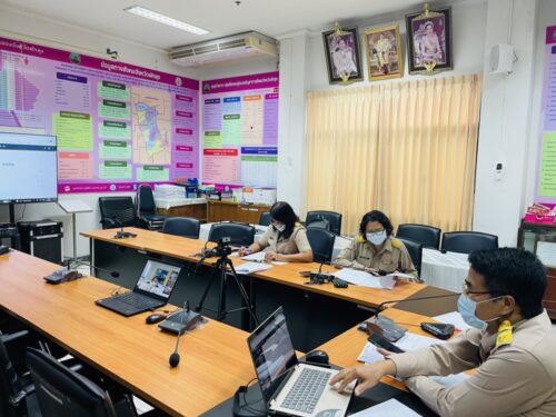 พมจ.พัทลุง ประชุมกำหนดแนวทางการขับเคลื่อนการยกระดับค่าดัชนีความมั่นคงของมนุษย์