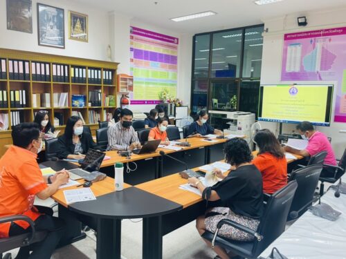 พมจ.พัทลุง ประชุมข้าราชการและเจ้าหน้าที่ในหน่วยงาน ครั้งที่ 5/2565