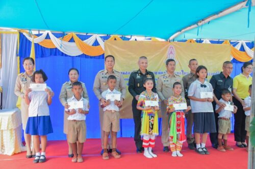 สนง.พมจ.พัทลุง จัดโครงการน้ำพระทัยพระราชทานส่วนภูมิภาค สภาสังคมสงเคราะห์แห่งประเทศไทย ในพระราชูปถัมภ์ จังหวัดพัทลุง