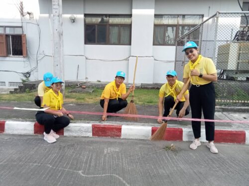 สนง.พมจ.พัทลุง ร่วมกิจกรรมเฉลิมพระเกียรติพระบาทสมเด็จพระเจ้าอยู่หัว เนื่องในโอกาสพระราชพิธีมหามงคลเฉลิมพระชนมพรรษา ๖ รอบ ๒๘ กรกฎาคม ๒๕๖๗ Big Cleaning Day